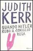 Quando Hitler rubò il coniglio rosa - copertina libro
