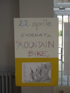 manifesto della giornata Mountain Bike