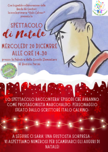 Spettacolo di Natale - Volto del personaggio Marcovaldo